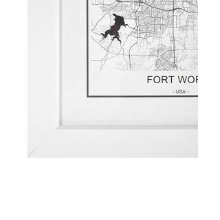 Beliani Fotorahmen aus MDF-Platte Glamourös DENKORO  