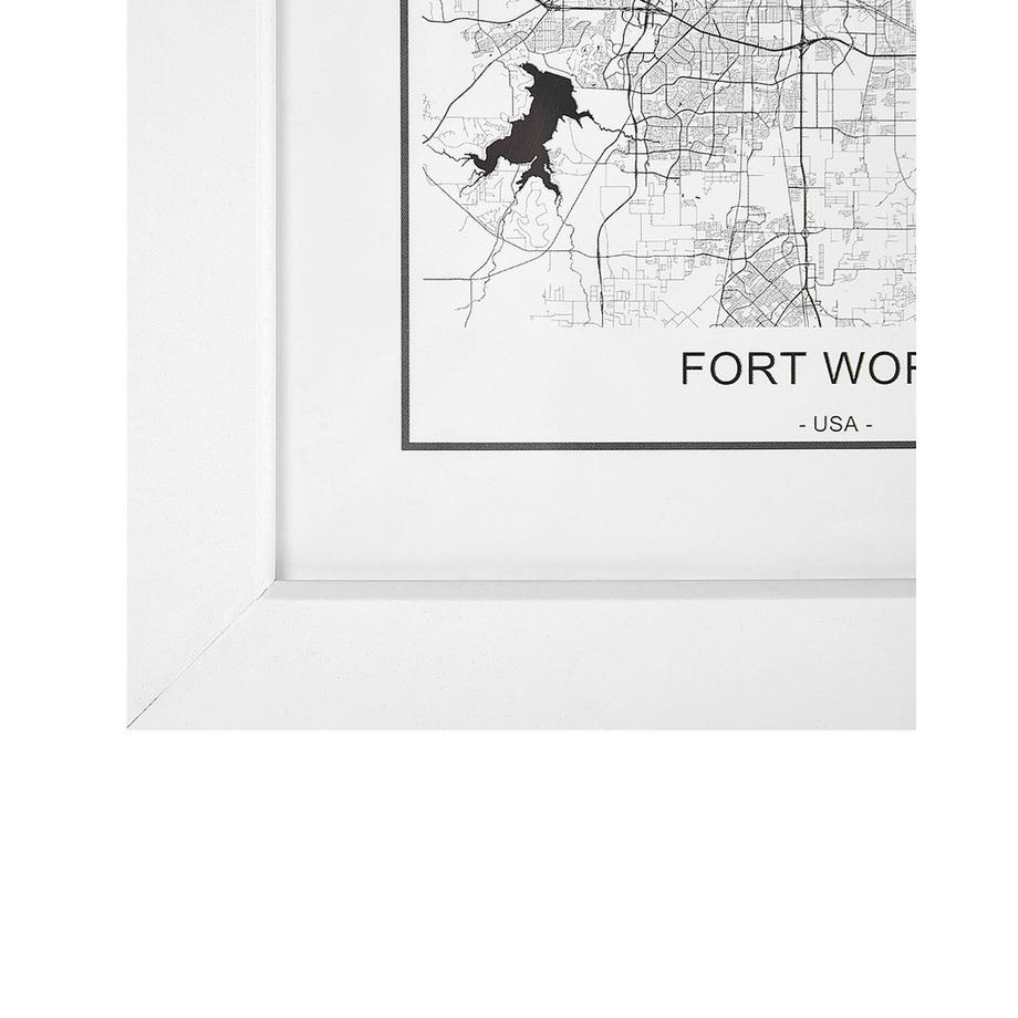 Beliani Fotorahmen aus MDF-Platte Glamourös DENKORO  