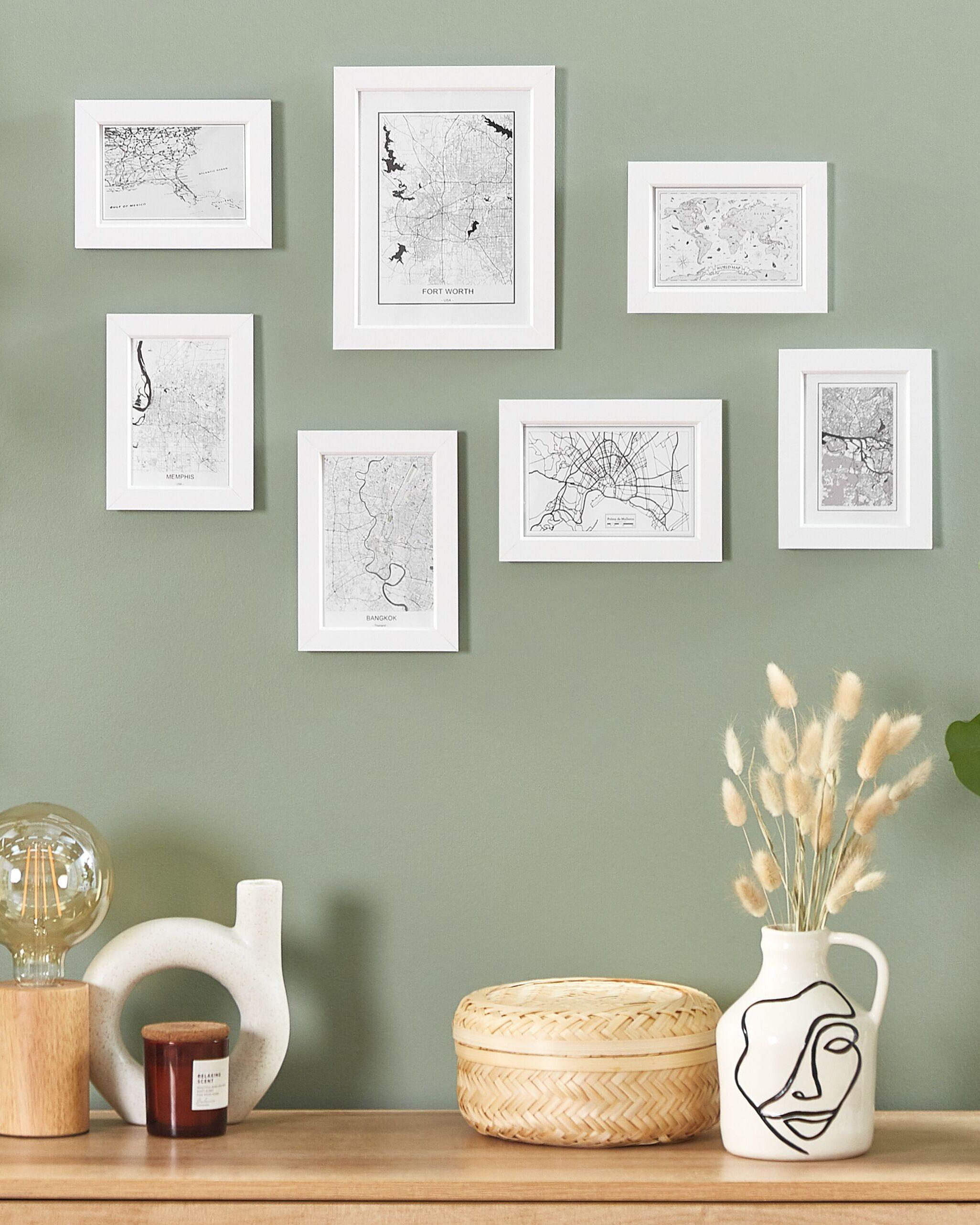 Beliani Fotorahmen aus MDF-Platte Glamourös DENKORO  