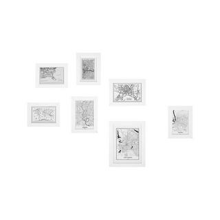 Beliani Fotorahmen aus MDF-Platte Glamourös DENKORO  