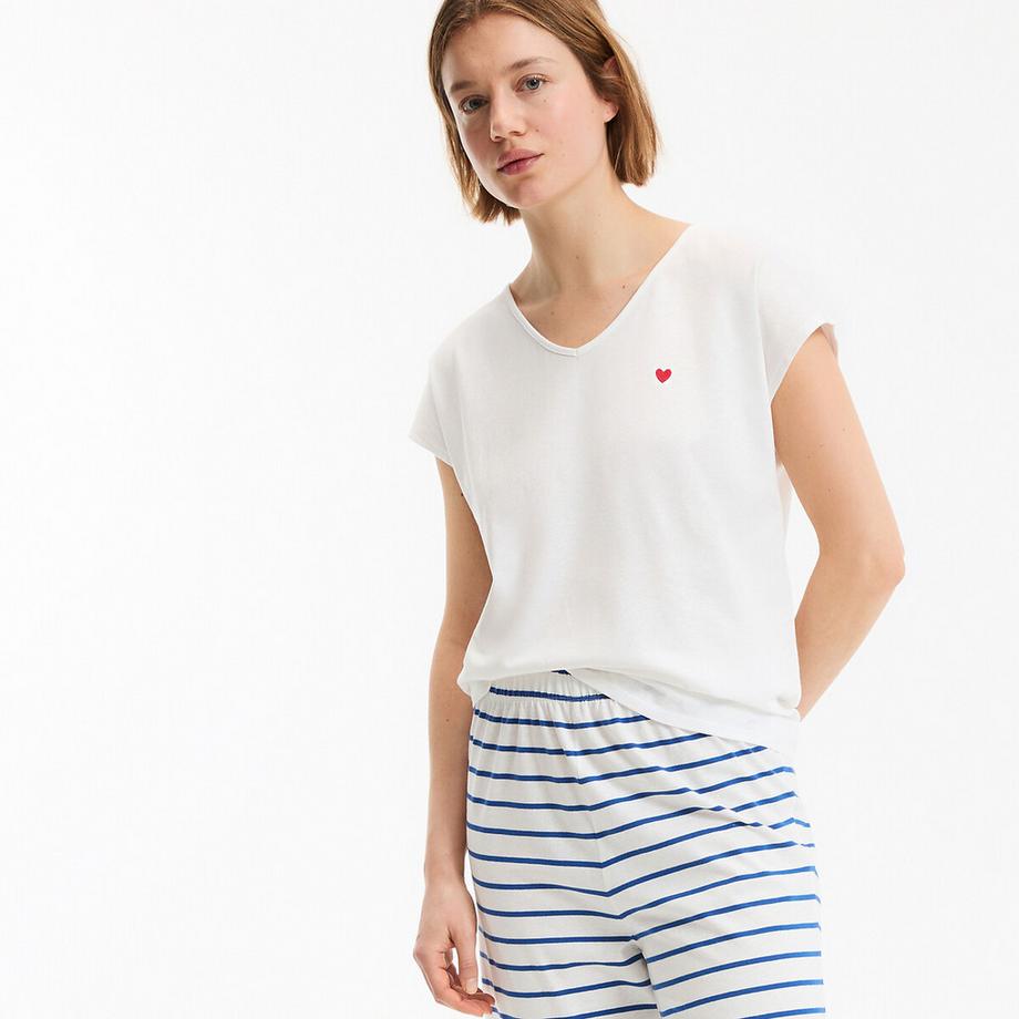 La Redoute Collections Set Pigiama Jersey Puro Cotone  