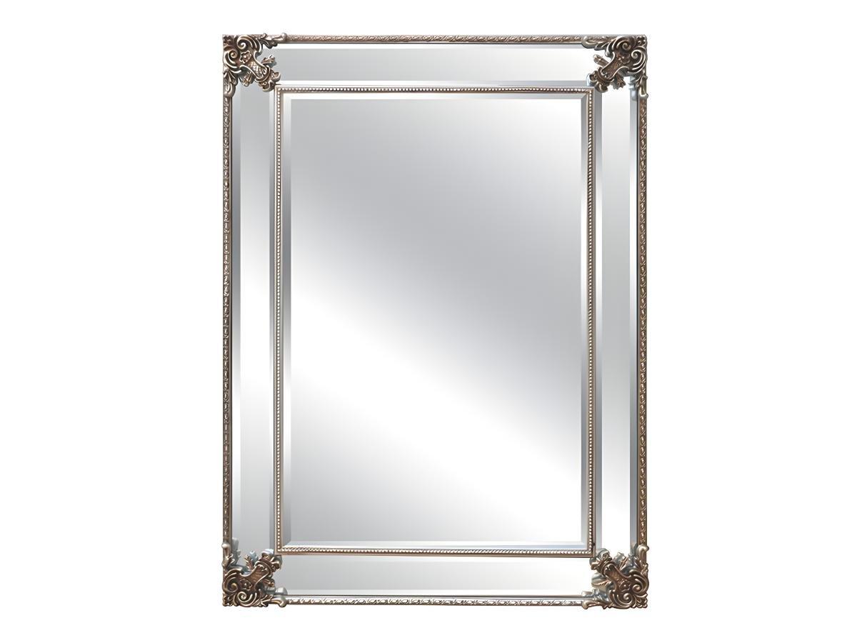 OZAIA Miroir biseauté en bois d'eucalyptus avec moulures ANALISE 1Champagne  