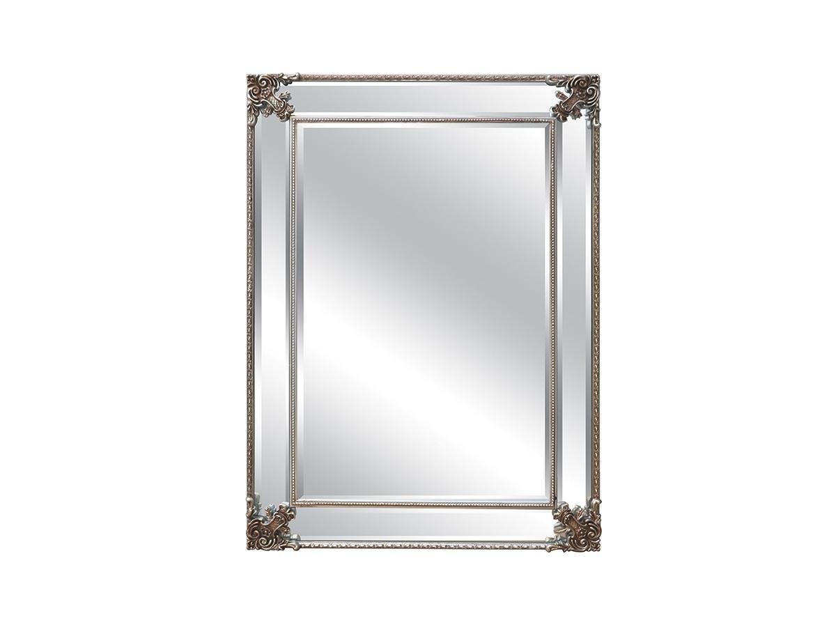 OZAIA Miroir biseauté en bois d'eucalyptus avec moulures ANALISE 1Champagne  