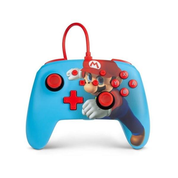 Image of Enhanced Wired Controller For Nintendo Switch – Mario Punch Mehrfarbig USB Gamepad Analog / Digital