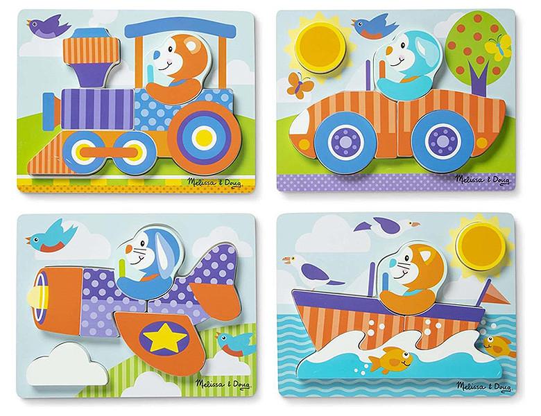 Melissa & Doug  Puzzle Fahrzeuge 