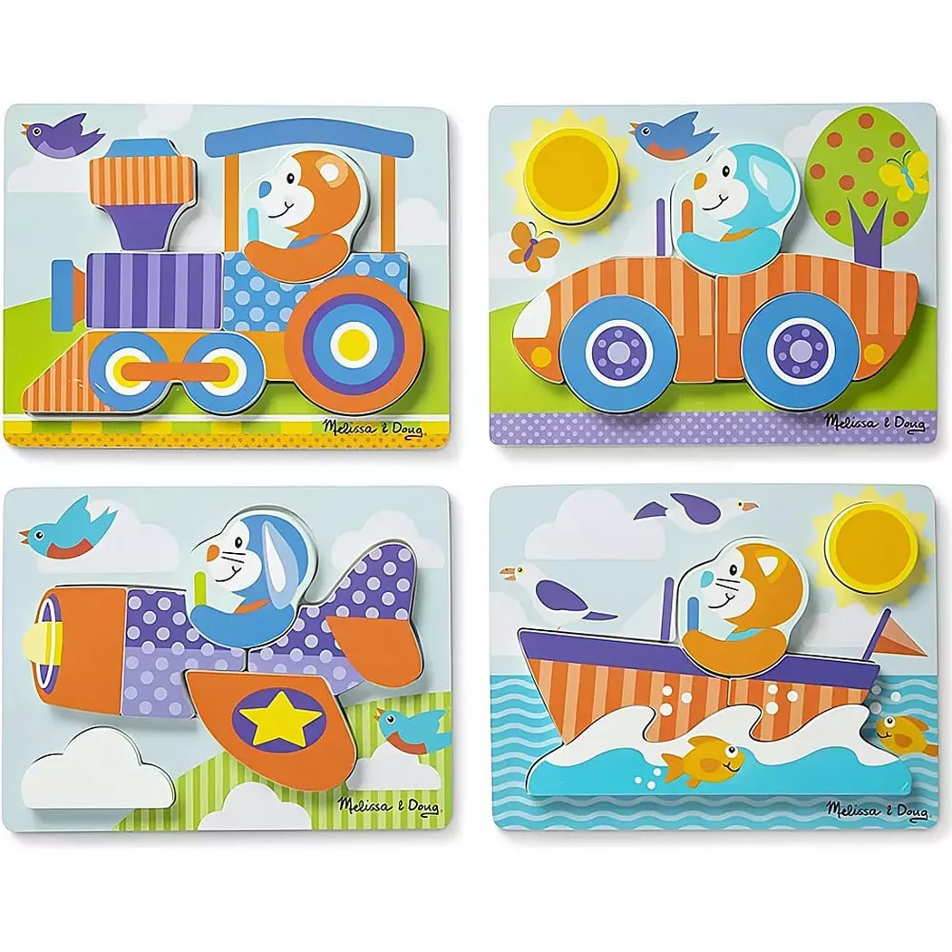 Melissa & Doug - Puzzle Fahrzeuge