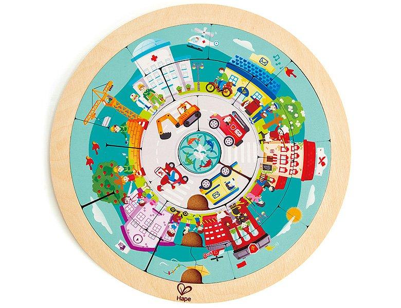 Hape  Puzzle Berufs-Karussell 