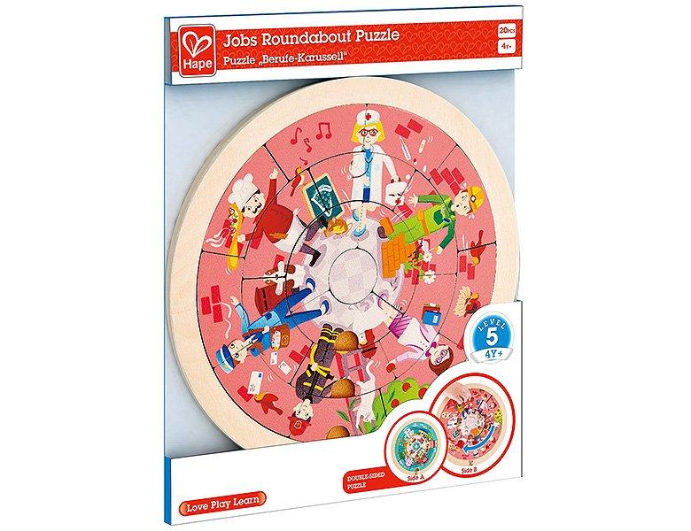 Hape  Puzzle Berufs-Karussell 