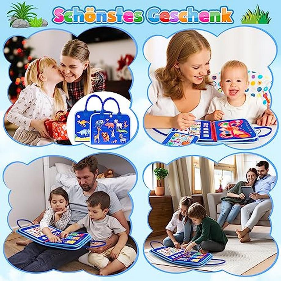 Activity-board  Busy Board, 9-in-1-Aktivitätsboard 