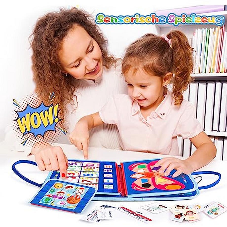 Activity-board  Busy Board, 9-in-1-Aktivitätsboard 