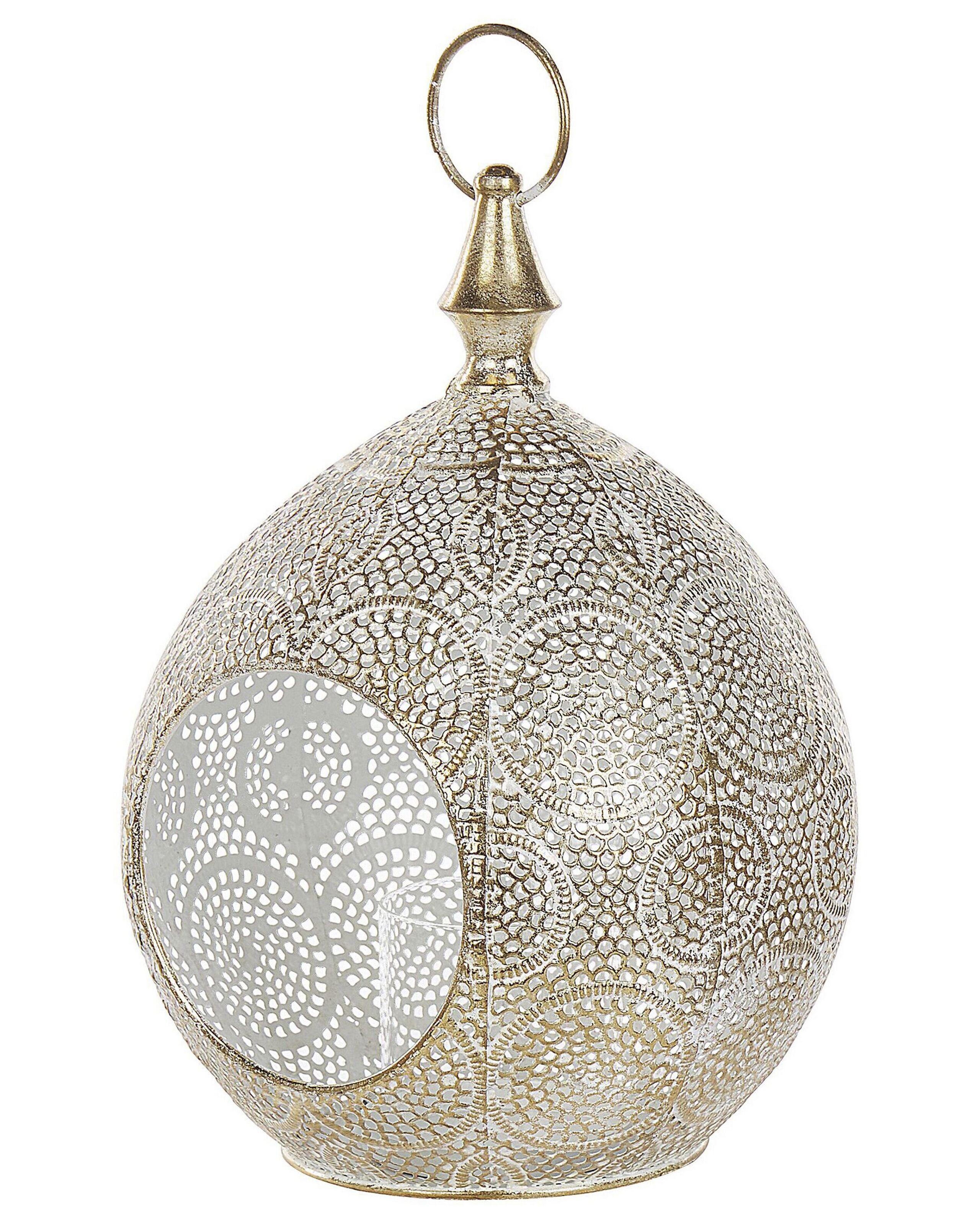 Image of Dekoration Aus Metall Retro Laeso Unisex Gelbgold ONE SIZE
