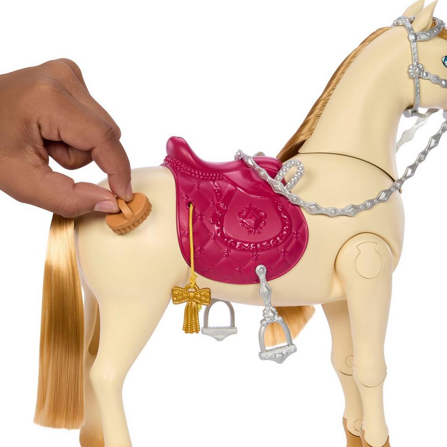 Barbie  Bewegliches Pferd mit Zubehör 