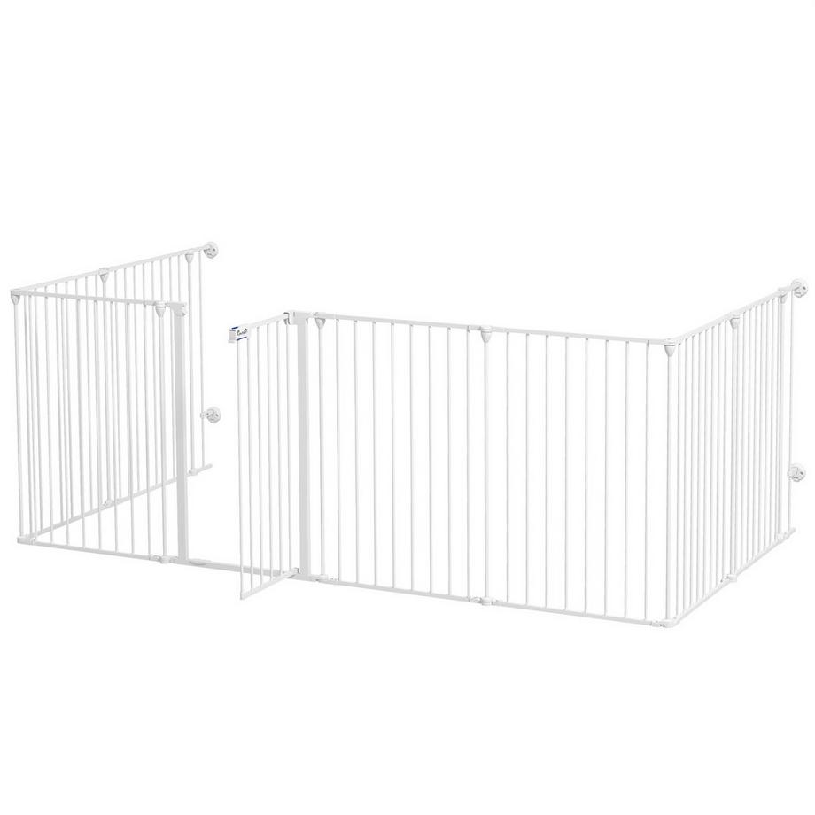 Northio  Parc pour chiots, hauteur 90 cm, barrière, 8 panneaux, pliable, enclos extérieur avec aide à la fermeture pour chiens 