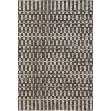 Tappeto a tessitura piatta Elena Beige/Marrone