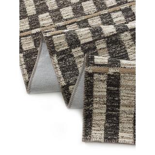 Benuta Tapis tissé à plat Elena Beige/Marron  