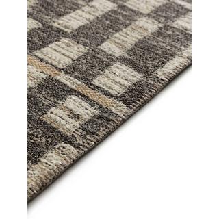 Benuta Tapis tissé à plat Elena Beige/Marron  