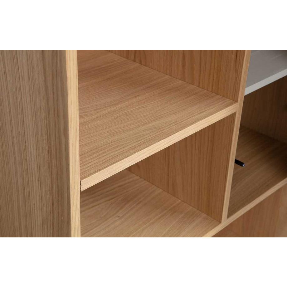 mutoni Oberschrank Modulair Eiche natur 77x199  