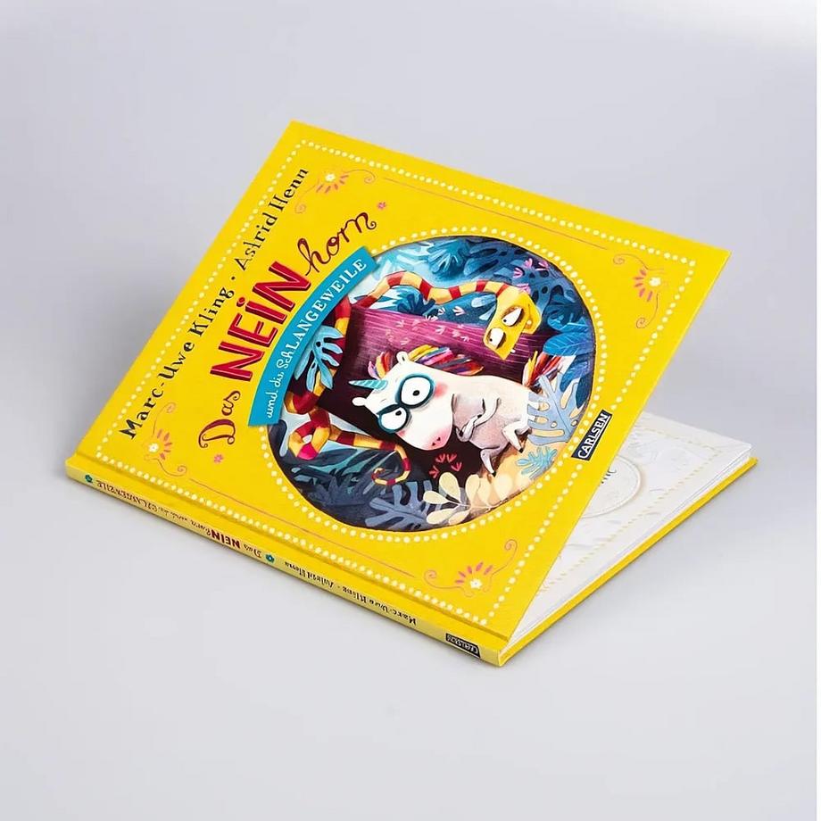 Das NEINhorn und die SchLANGEWEILE Kling, Marc-Uwe; Henn, Astrid (Illustrationen) Gebundene Ausgabe 