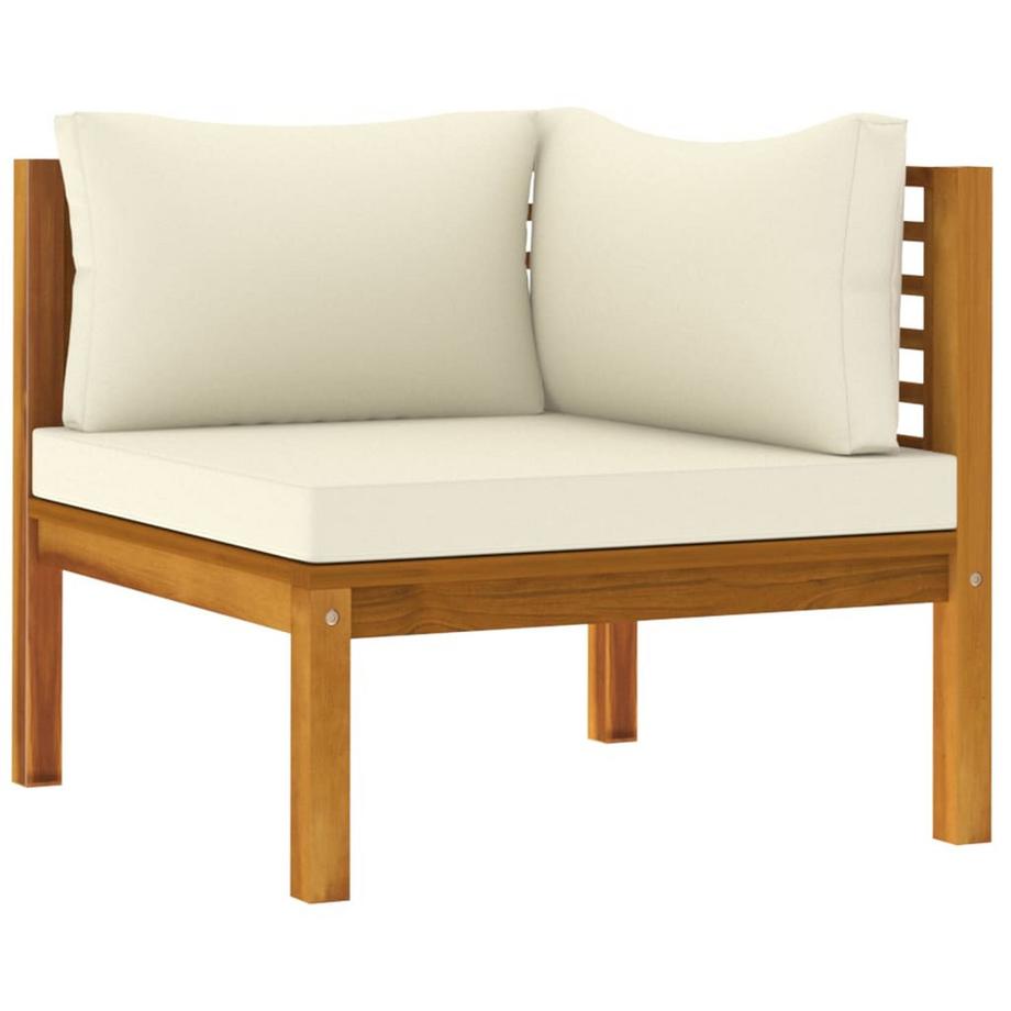 VidaXL Ensemble de canapé bois d'acacia  