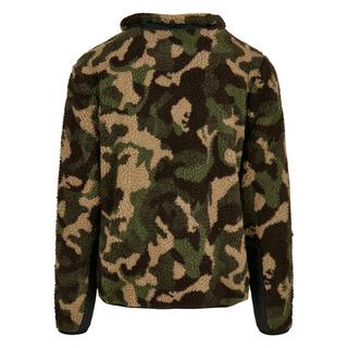 URBAN CLASSICS Sherpa Camouflage Jacke  