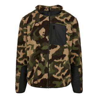 URBAN CLASSICS Sherpa Camouflage Jacke  