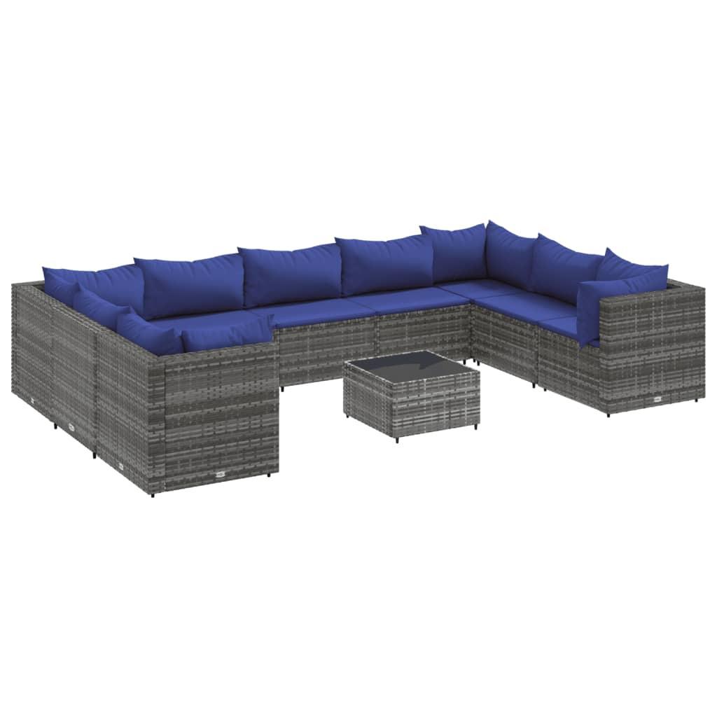 VidaXL Garten lounge set poly-rattan  