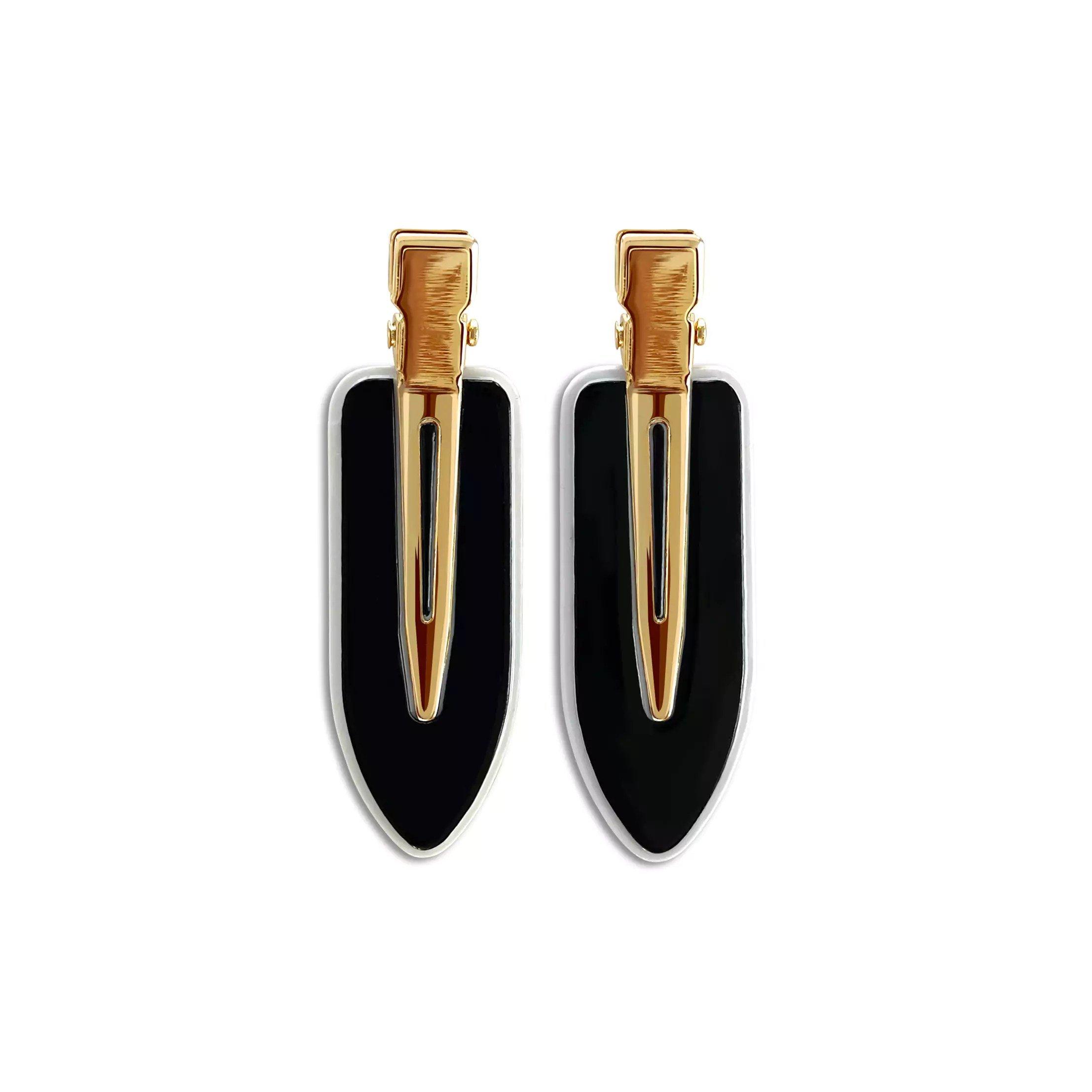 Image of Seamless Clips Black/gold Set Damen ONE SIZE