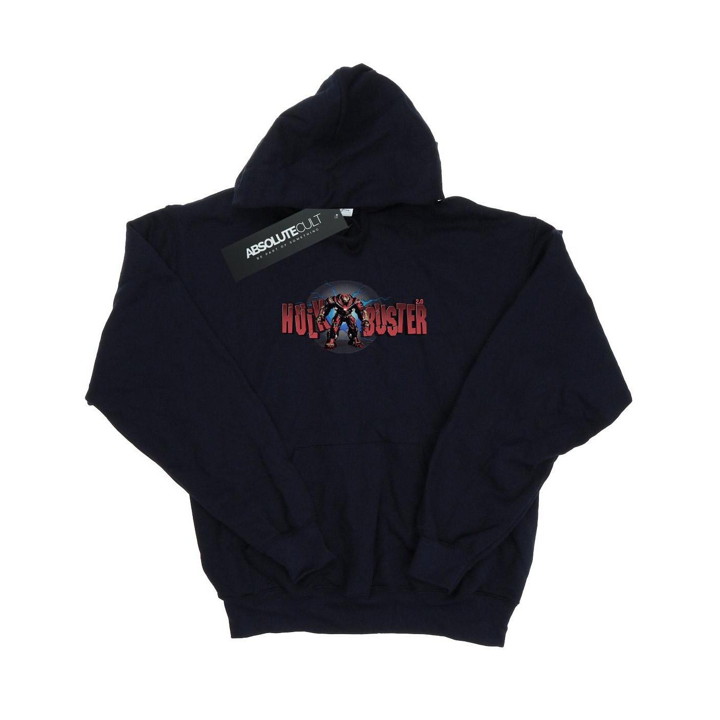 Image of Avengers Infinity War Hulkbuster 2.0 Kapuzenpullover Herren Marine M