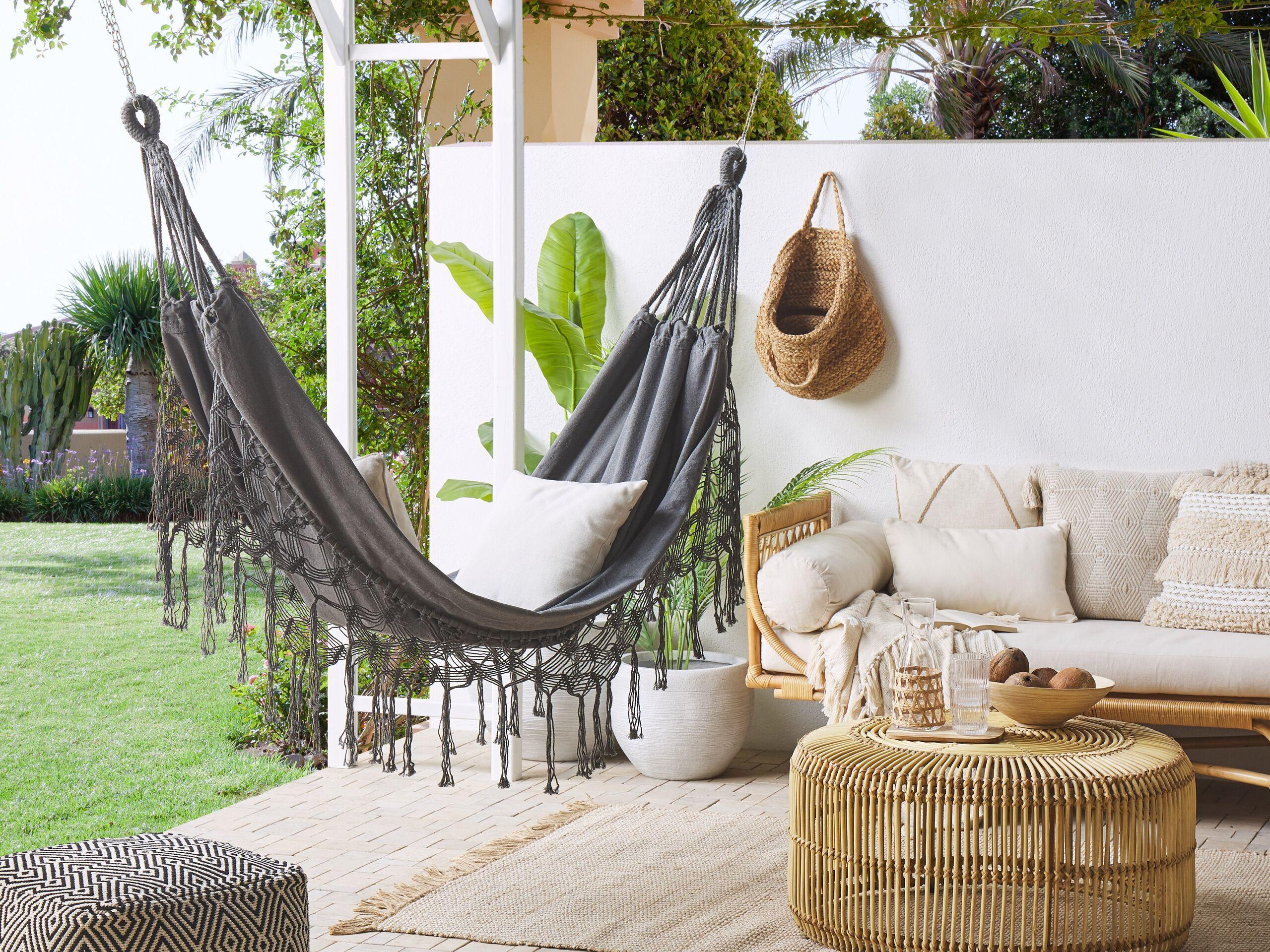 Beliani Hamac en Coton Boho ROCCA  