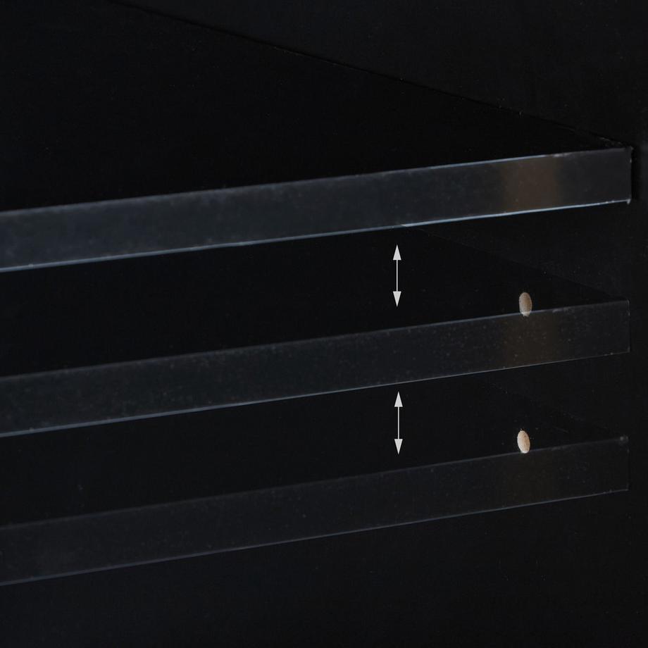 Northio  Buffet 2 portes en rotin 