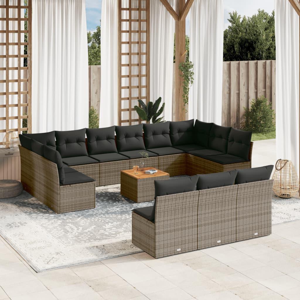 VidaXL Garten sofagarnitur poly-rattan  