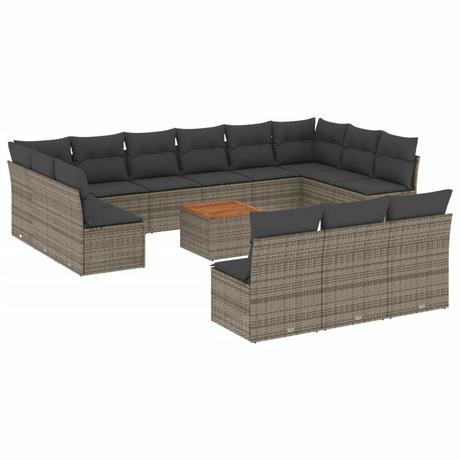 VidaXL Garten sofagarnitur poly-rattan  