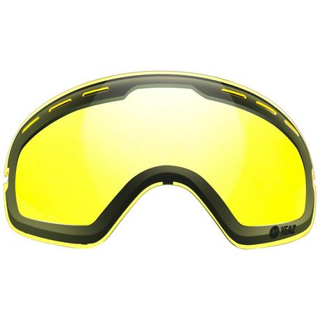 YEAZ  XTRM-SUMMIT CLOUDY Écran interchangeable jaune pour masque sans monture 