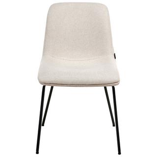 Beliani Set di 2 sedie da pranzo en Tessuto Scandinavo LORIDA  