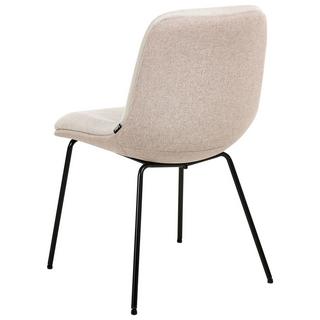 Beliani Set di 2 sedie da pranzo en Tessuto Scandinavo LORIDA  