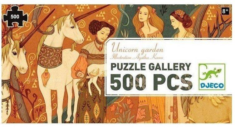 Djeco  Djeco Unicorn garden - 500 pcs 