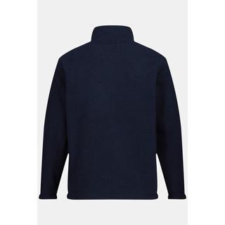 JP1880  Pullover polo in pile da sci con collo polo e maniche lunghe 