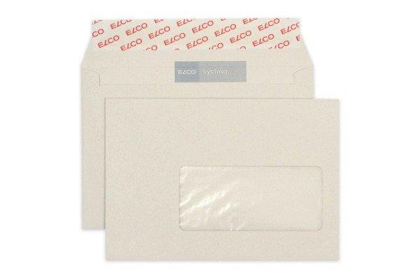 Image of ELCO Couvert Sycling m/Fenster C6 30691 100g, recycling 500 Stück ELCO Couvert Sycling m/Fenster C6 30691 100g, recycling 500 Stück