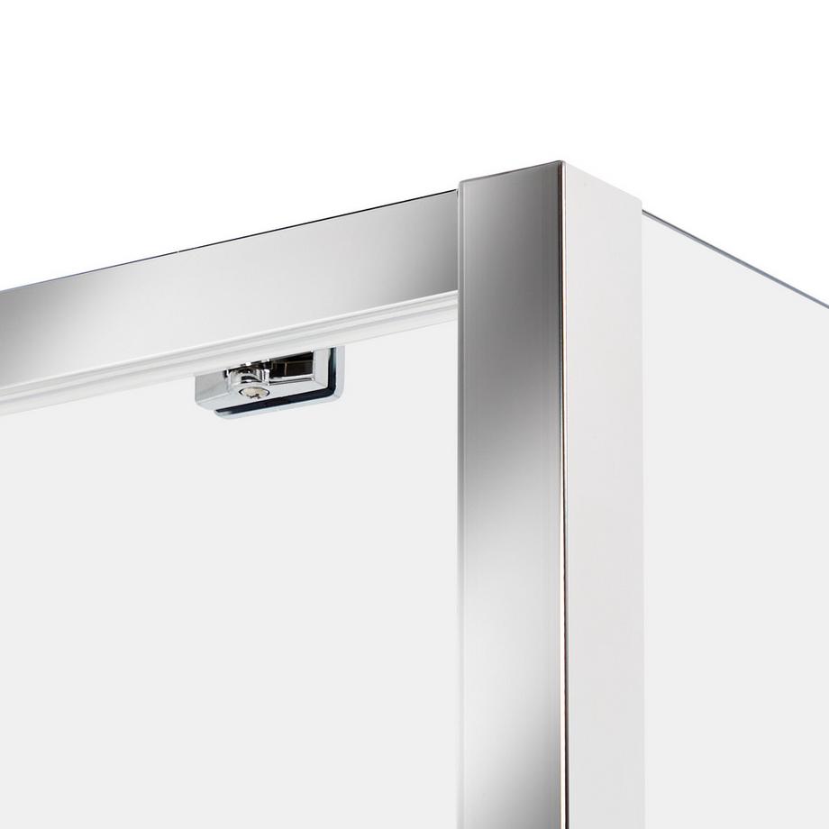 Beliani Cabina doccia en Vetro temperato  YORO  