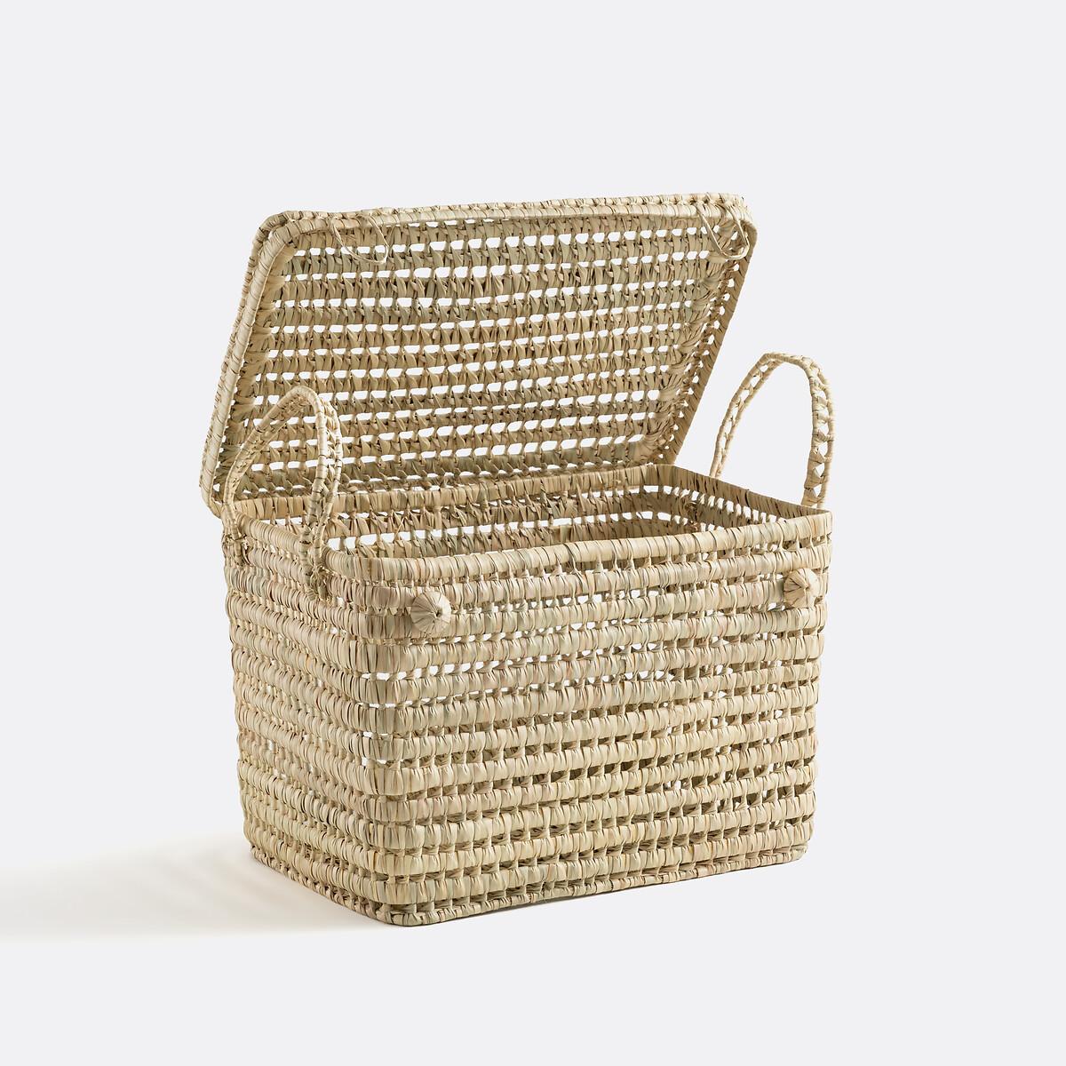 La Redoute Intérieurs Malle en feuille de palmier  