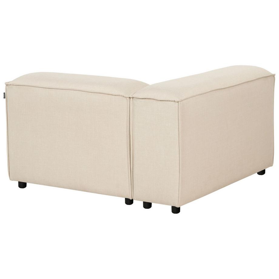 Beliani Eckmodul aus Stoff  ARDAL  