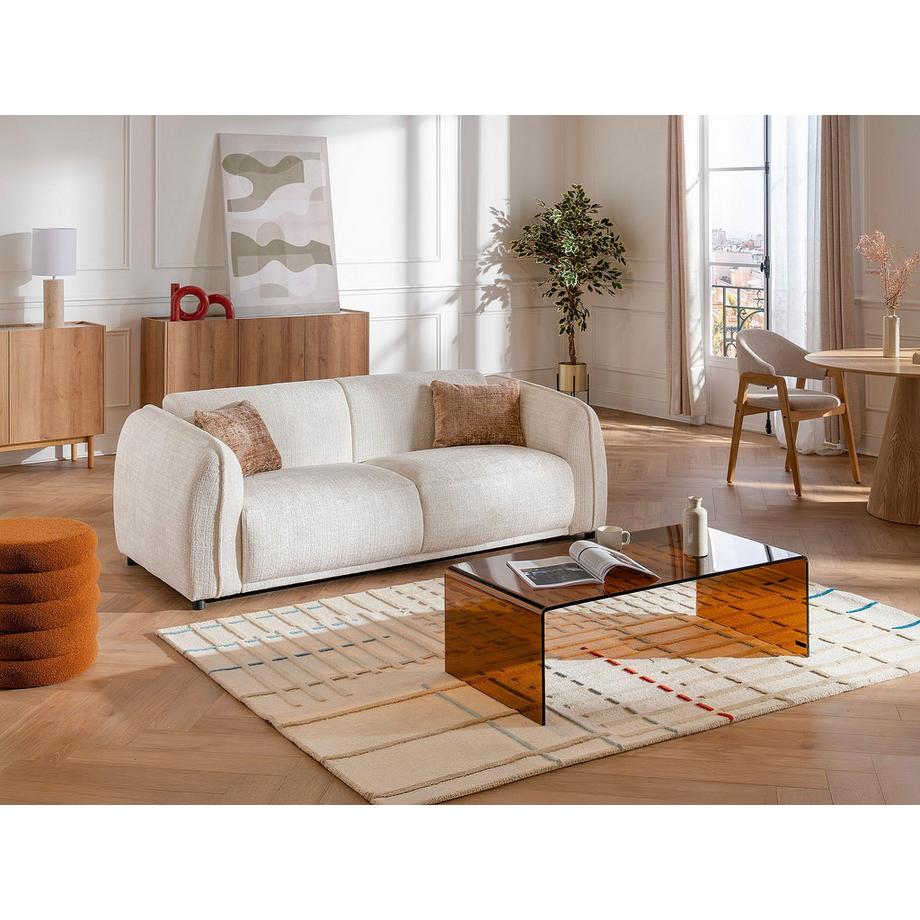 Vente-unique Canapé fixe 2 places JUNETI  