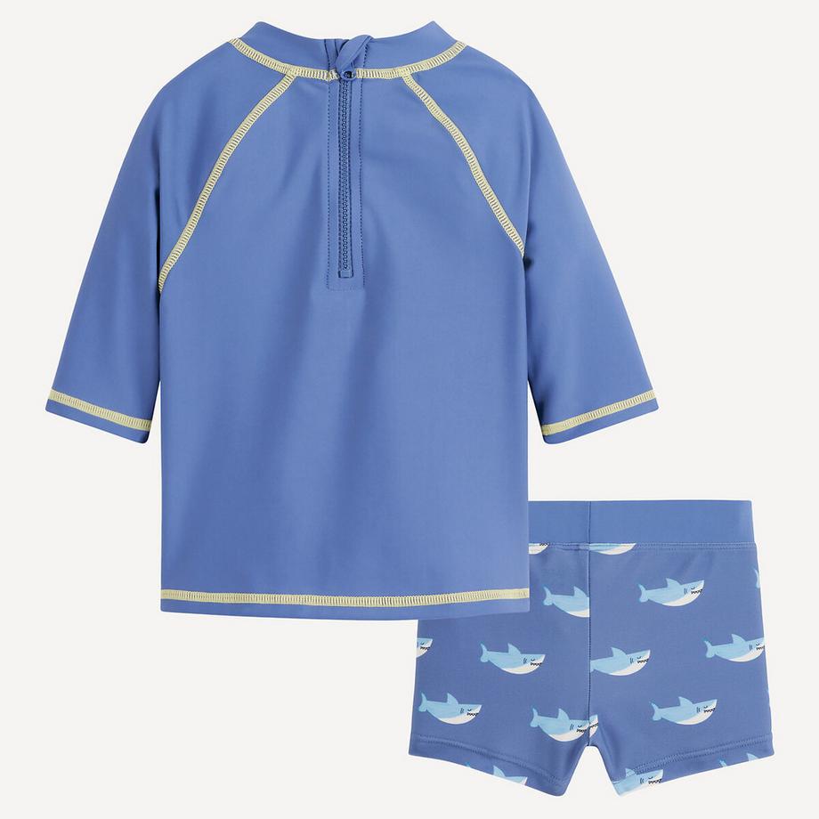 La Redoute Collections  Schwimmanzug aus T-Shirt mit UV-Schutz und Shorts 