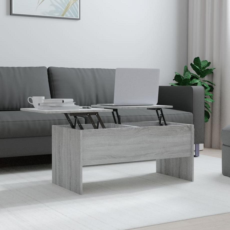 VidaXL Table basse bois d'ingénierie  