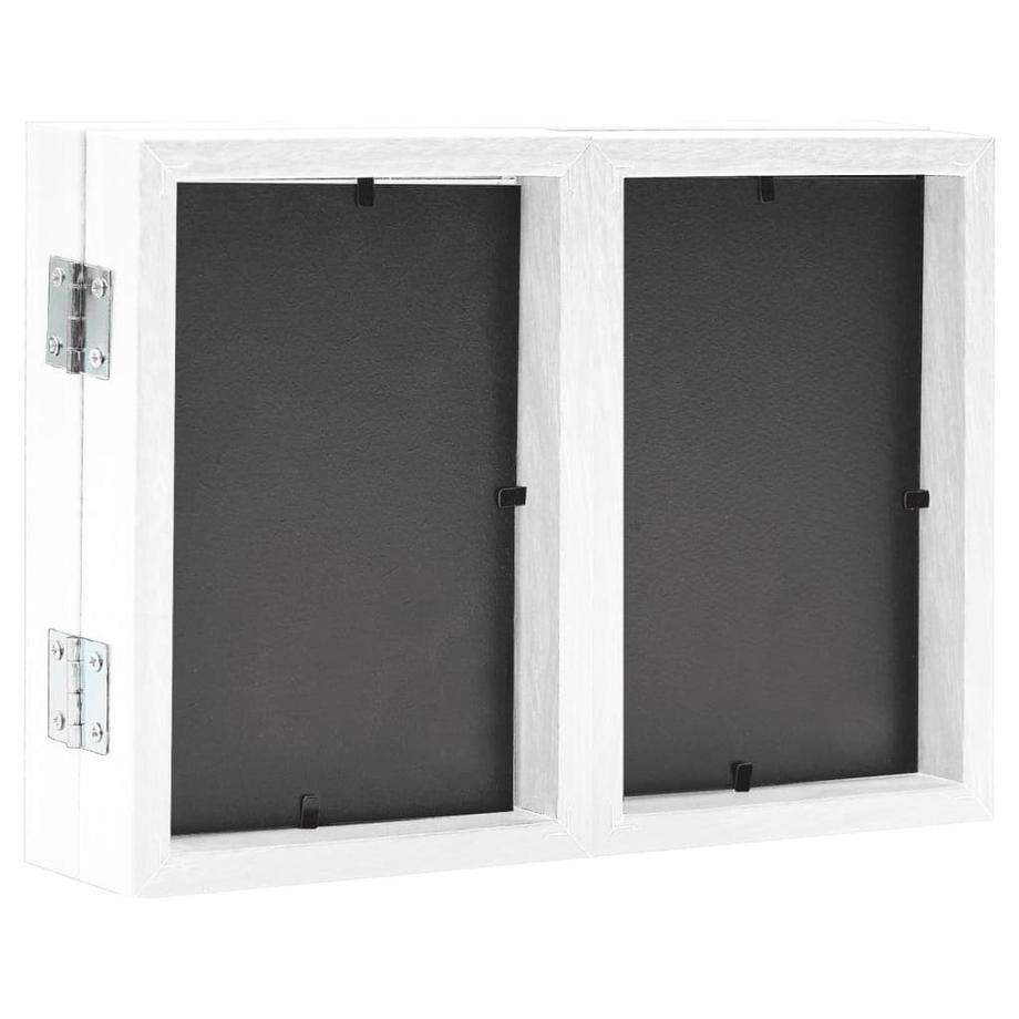 VidaXL Cadre photo dépliable en trois mdf  