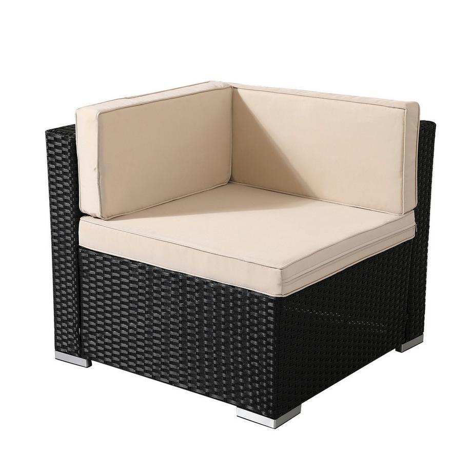 Arebos Polyrattan Gartenmöbel Gartenset Lounge Garnitur Set Sitzgruppe  