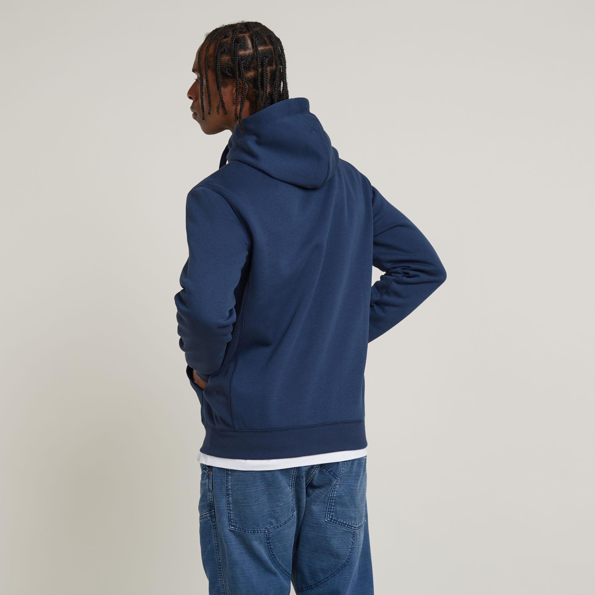 G-STAR RAW  sweatshirt à capuche zippé premium core 