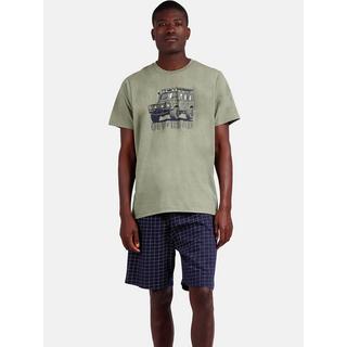 Admas  Pyjama Hausanzug Shorts T-Shirt Road 