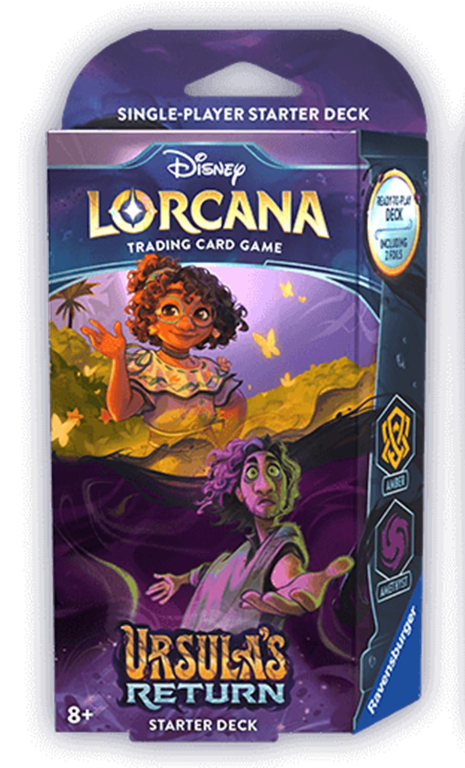 Ravensburger  Lorcana 4: Ursula's Return Starter Deck Mirabel and Bruno - EN 