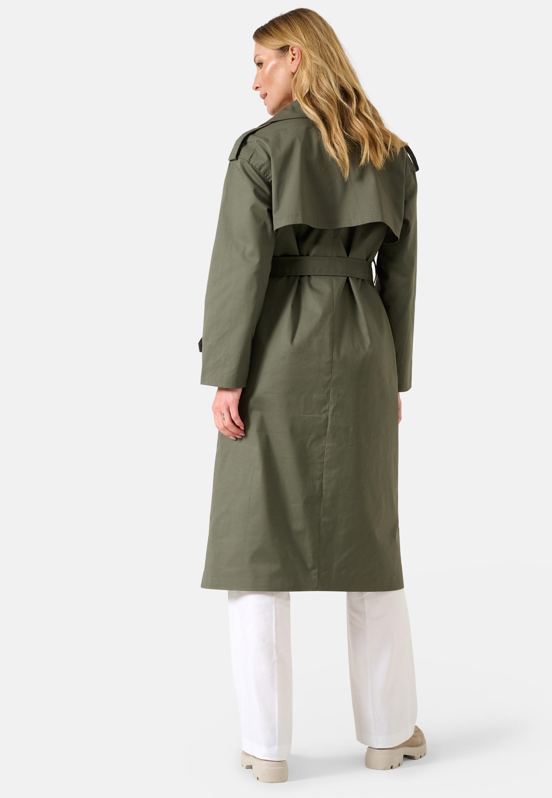 RICANO  Trench-coat s Greta, manteau à double boutonnage avec ceinture 